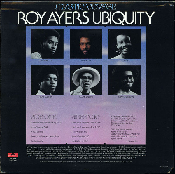 Master Release: Mystic Voyage by Roy Ayers Ubiquity