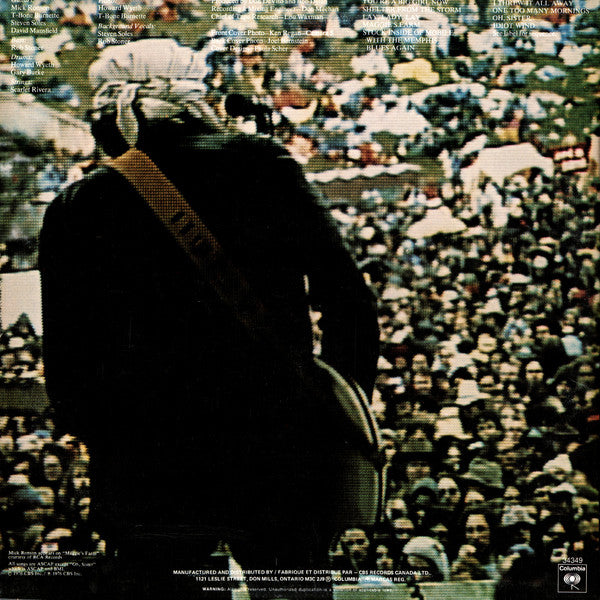 Release: Hard Rain-Vinyl-Canada-1976-PC 34349, 34349-585741