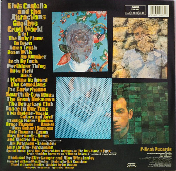 Release: Goodbye Cruel World-Vinyl-Europe-1984-ZL 70317, ZL 70317-371008