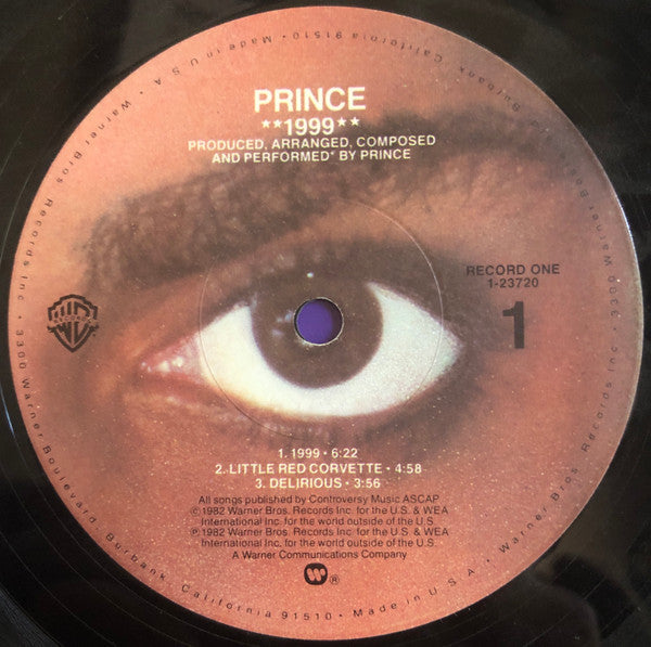 Release: 1999-Vinyl-US-1982-9 23720-1 F, 9 23720-1, 23720-1, 1-23720-125881