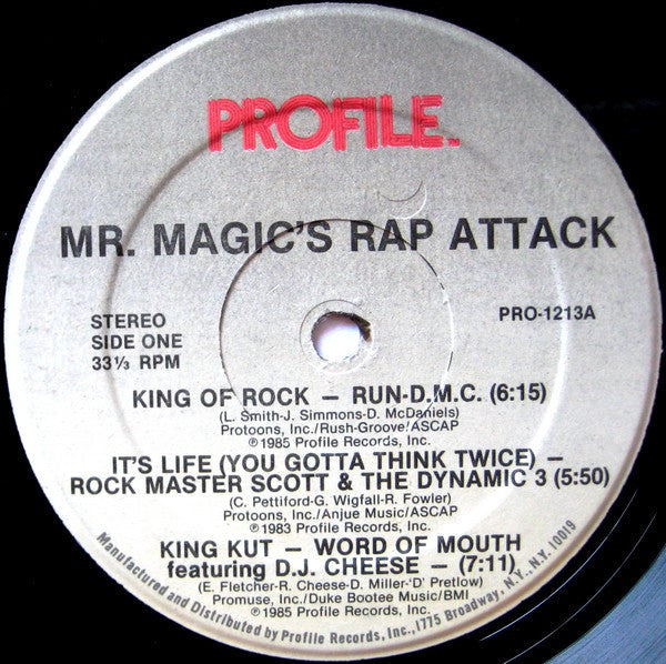 Master Release: Mr. Magic's Rap Attack by Various
