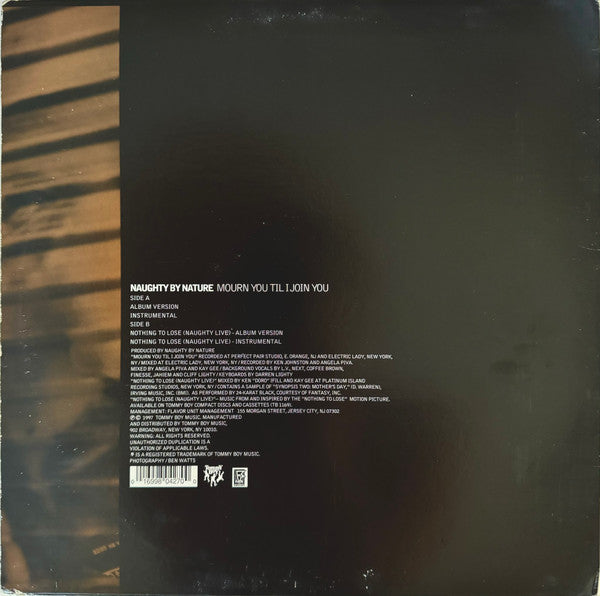 Master Release: Mourn You Til I Join You by Naughty By Nature