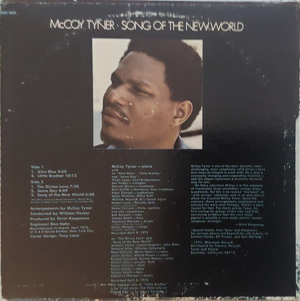 Release: Song Of The New World-Vinyl-US-1973-MSP 9049-748159