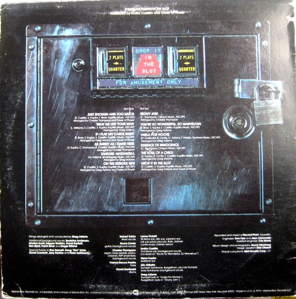 Master Release: In The Slot by Tower Of Power