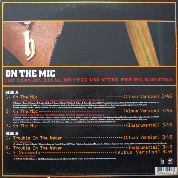 Master Release: On The Mic by DJ Honda