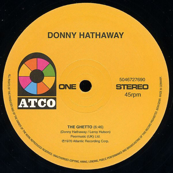 Master Release: The Ghetto by Donny Hathaway