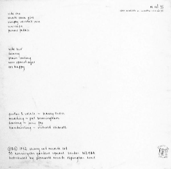 Release: A Distant Shore-Vinyl-UK-1982-M RED 35, m red 35-396084
