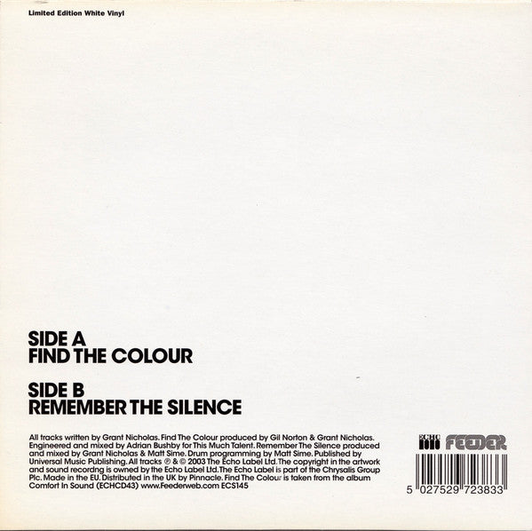 Master Release: Find The Colour by Feeder