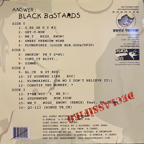 Release: Black Bastards-Vinyl-US-2001-SVM15, SVM15-241221