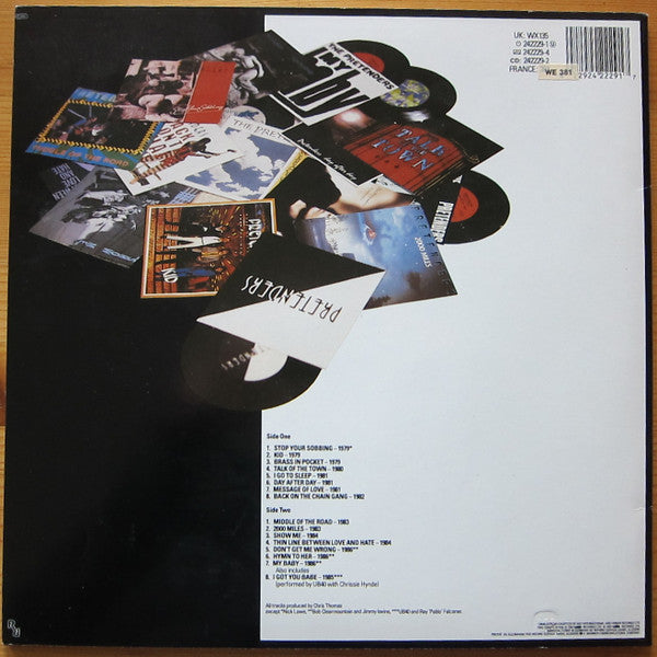 Release: The Singles-Vinyl-Europe-1987-WX135, 242229-1-652573
