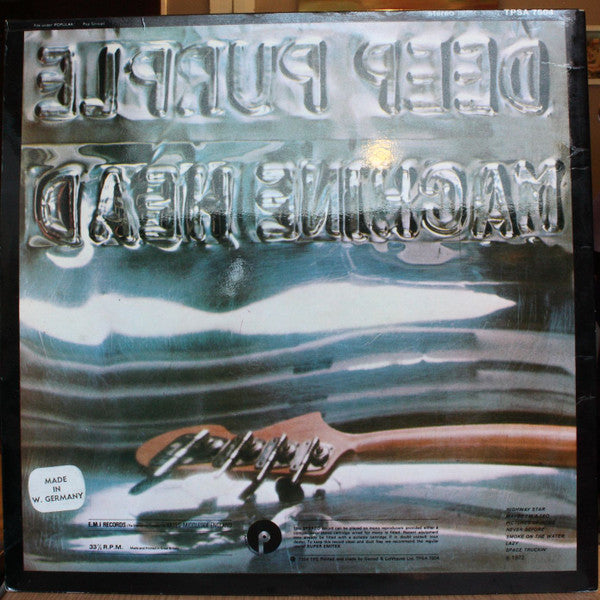 Release: Machine Head-Vinyl-UK-1973-TPSA 7504, IE 06 o 93261-399568