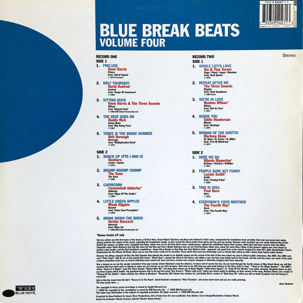 Master Release: Blue Break Beats Volume Four by Various