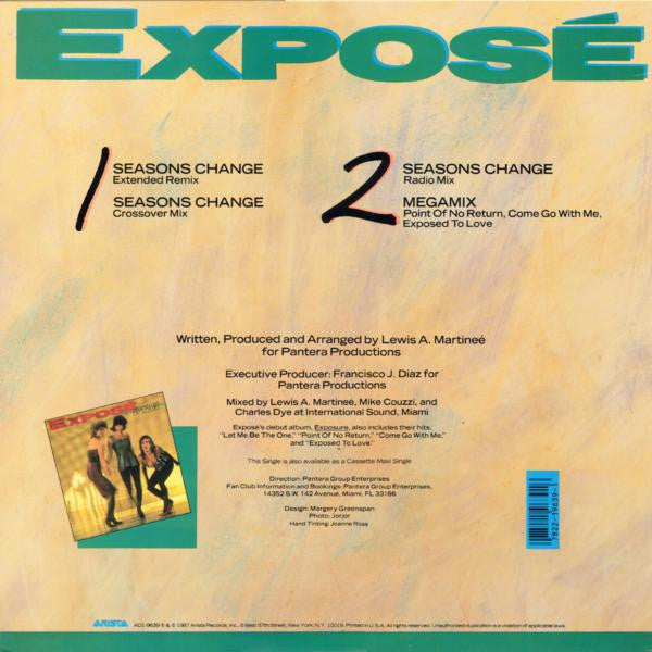Release: Seasons Change-Vinyl-US-1987-AD1-9639-187304