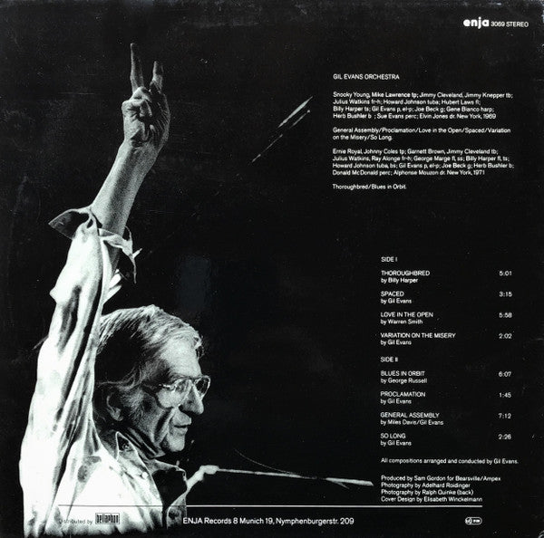 Release: Gil Evans-Vinyl-Germany-1980-enja 3069-793109