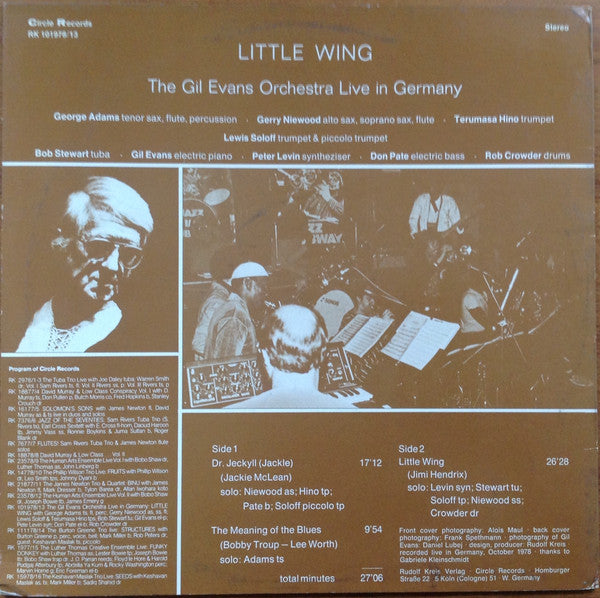 Release: Little Wing (Live In Germany)-Vinyl-Germany-1978-F 666.531, RK 101978/13-485370