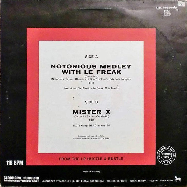 Master Release: Notorious Medley With Le Freak by P4F