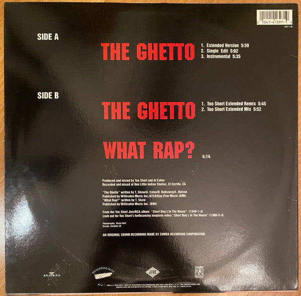 Release: The Ghetto-Vinyl-US-1990-1397-1-JD, 1397-1-JD, 1397-1-JD, 1397-1-JD-217364
