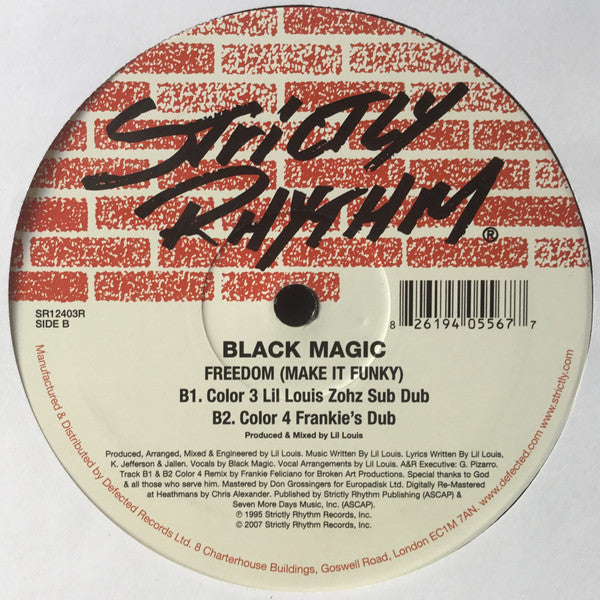 Master Release: Freedom (Make It Funky) by Black Magic