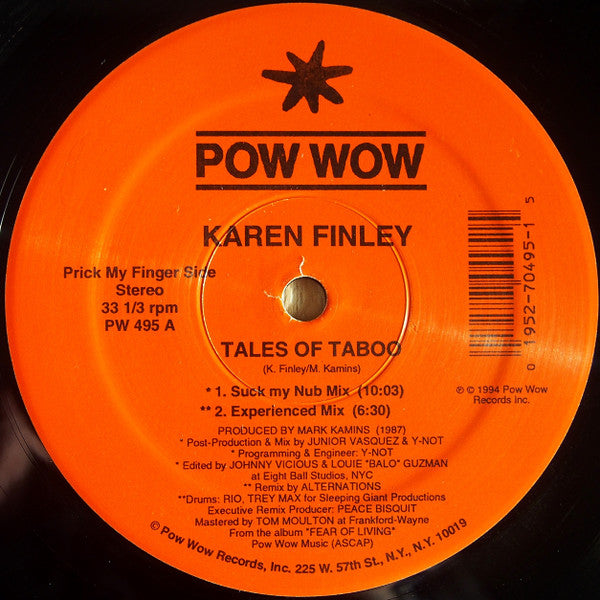 Release: Tales Of Taboo-Vinyl-US-1994-PW 495-103510