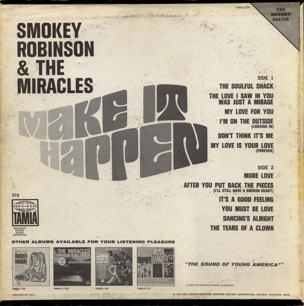 Master Release: Make It Happen by The Miracles