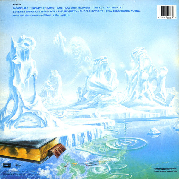 Release: Seventh Son Of A Seventh Son-Vinyl-Canada-1988-C1-90258, C1-90258-422006