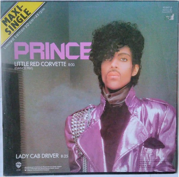 Release: Little Red Corvette-Vinyl-Europe-1984-92-0107-0-538611