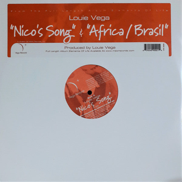 Master Release: Nico's Song / Africa / Brasil by Louie Vega