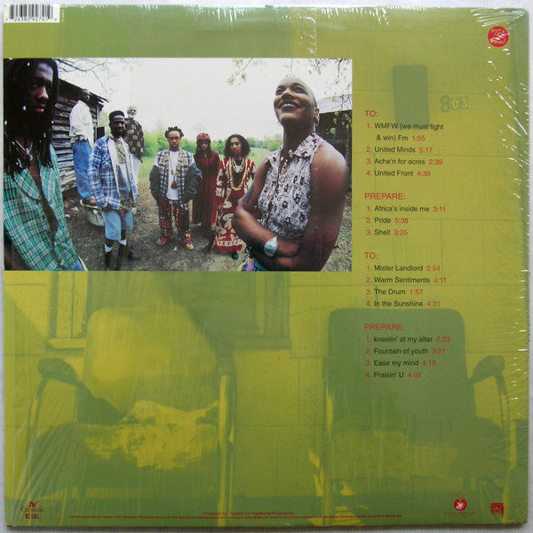 Release: Zingalamaduni-Vinyl-US-1994-F1-29274, 7243 8 29274 1 9-151571