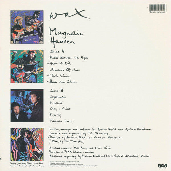 Release: Magnetic Heaven-Vinyl-US-1986-AFL1-9546, AFL1-9546-807660