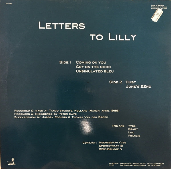 Release: Unknown Release-Vinyl-Belgium-1989-KK 030-660999