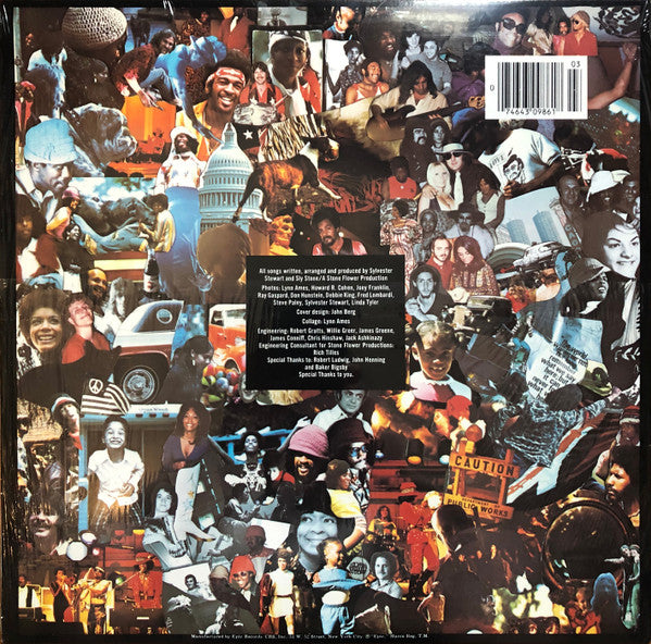 Release: There's A Riot Goin' On-Vinyl-US-1986-30986, PE 30986-609035
