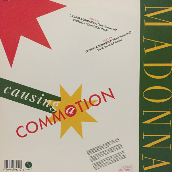 Master Release: Causing A Commotion by Madonna