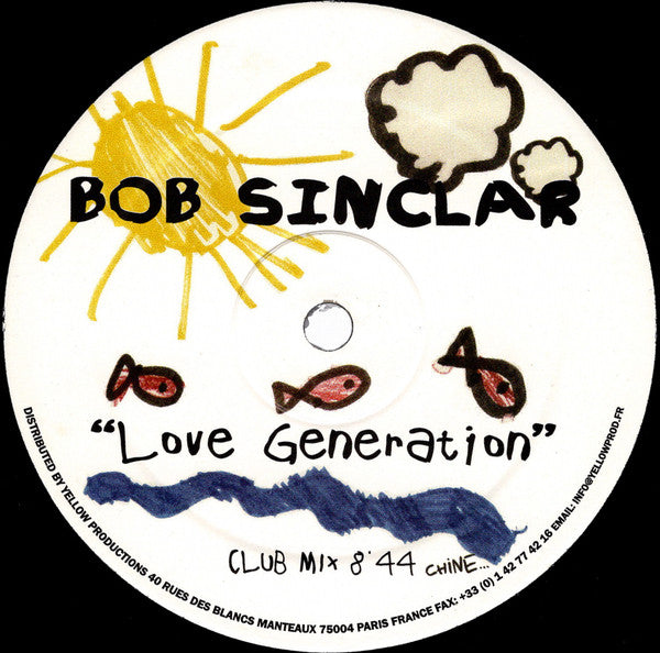 Master Release: Love Generation by Bob Sinclar