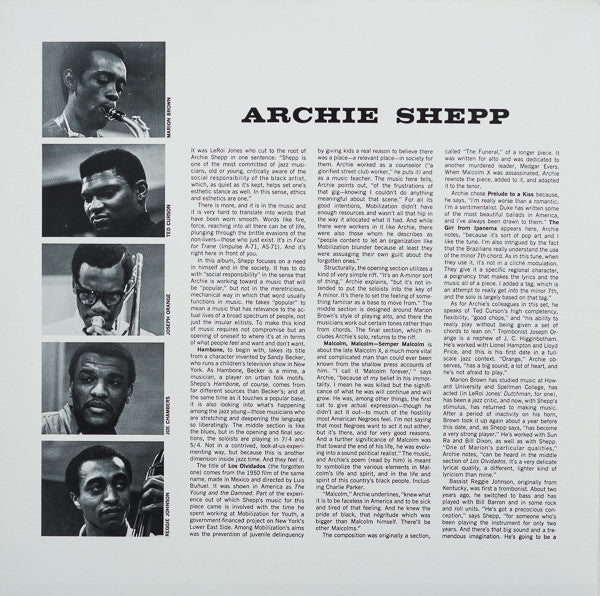 Master Release: Fire Music by Archie Shepp