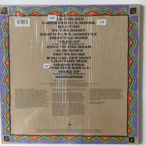 Release: One For All-Vinyl-US-1990-7559-60946-1, 9 60946-1-241361
