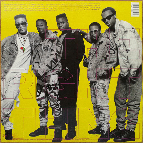 Release: Do The Right Thing-Vinyl-US-1989-0-96552-227039