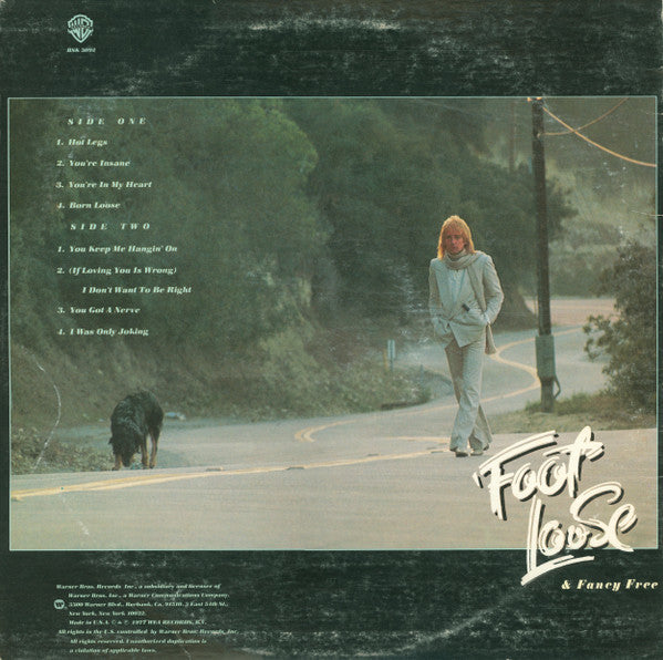 Release: Foot Loose & Fancy Free-Vinyl-US-1977-BSK 3092-485238