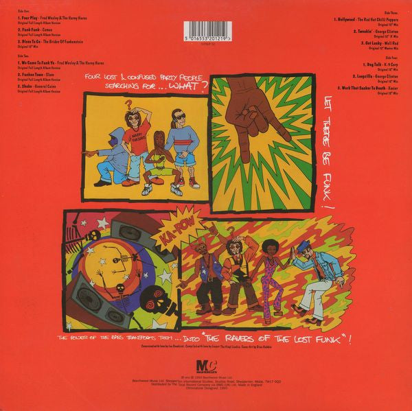 Release: Classic P-Funk Mastercuts Volume 1-Vinyl-UK-1993-CUTSLP 12-629095