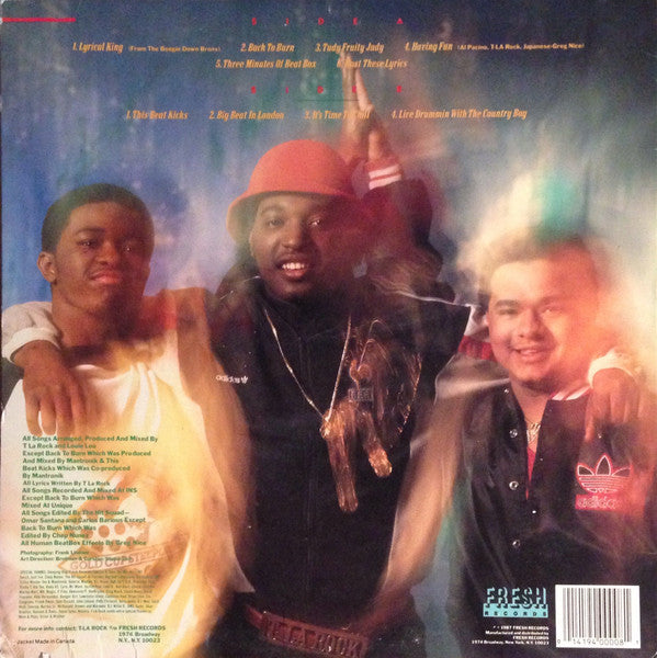 Release: Lyrical King (From The Boogie Down Bronx)-Vinyl-US-1987-LPRE-2-119955