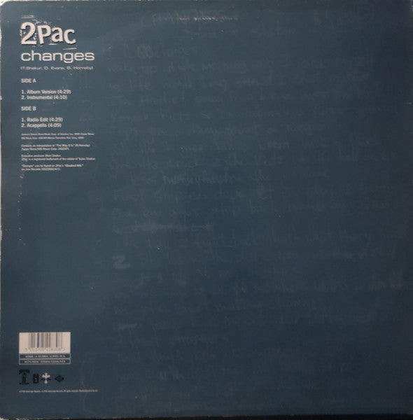Release: Changes-Vinyl-Europe-1999-0522830-158968