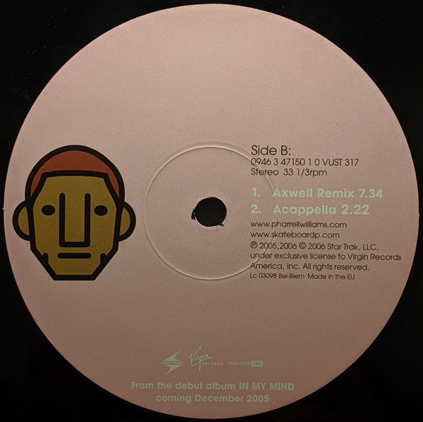 Release: Angel-Vinyl-Europe-2006-VUST 317, 0946 3 47150 1 0-610625