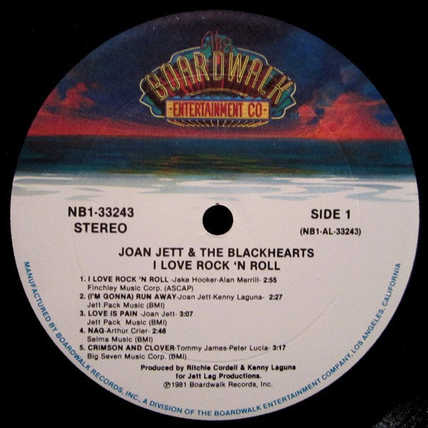 Release: I Love Rock 'N Roll-Vinyl-US-1981-NB1-33243-392586