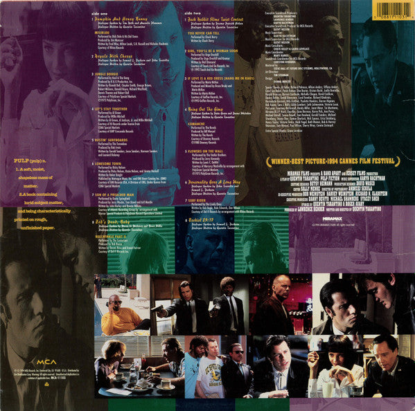 Release: Pulp Fiction (Music From The Motion Picture)-Vinyl-US-1994-MCA-11103-376354