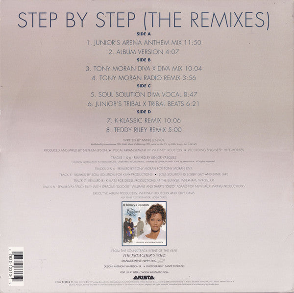 Master Release: Step By Step (The Remixes) by Whitney Houston