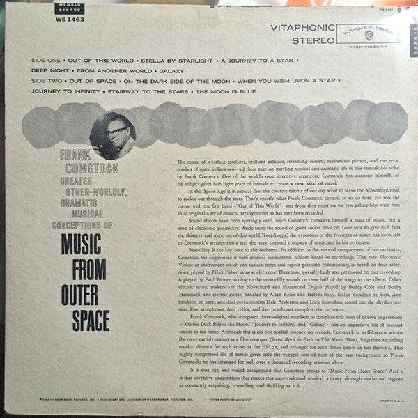 Master Release: Music From Outer Space by Frank Comstock