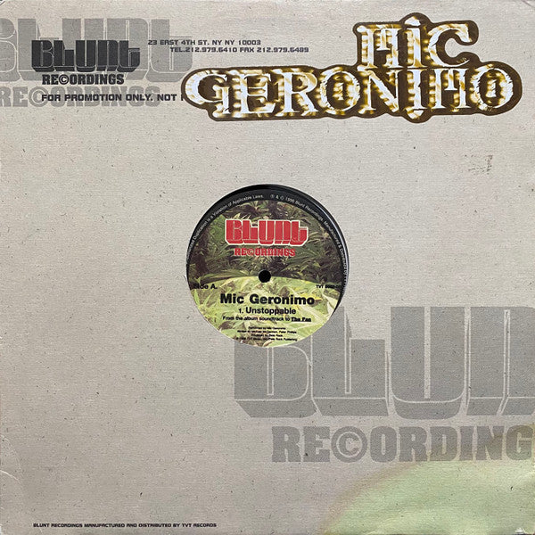 Master Release: Unstoppable by Mic Geronimo