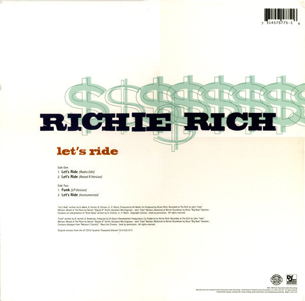 Master Release: Let's Ride by Richie Rich (2)