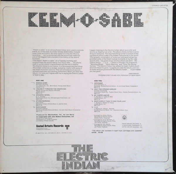 Release: Keem-O-Sabe-Vinyl-US-1969-UAS 6728-582321