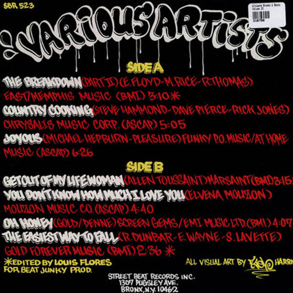 Release: Ultimate Breaks & Beats-Vinyl-US-1989-SBR 523-176813