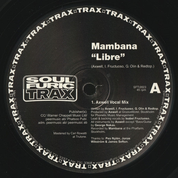 Master Release: Libre by Mambana